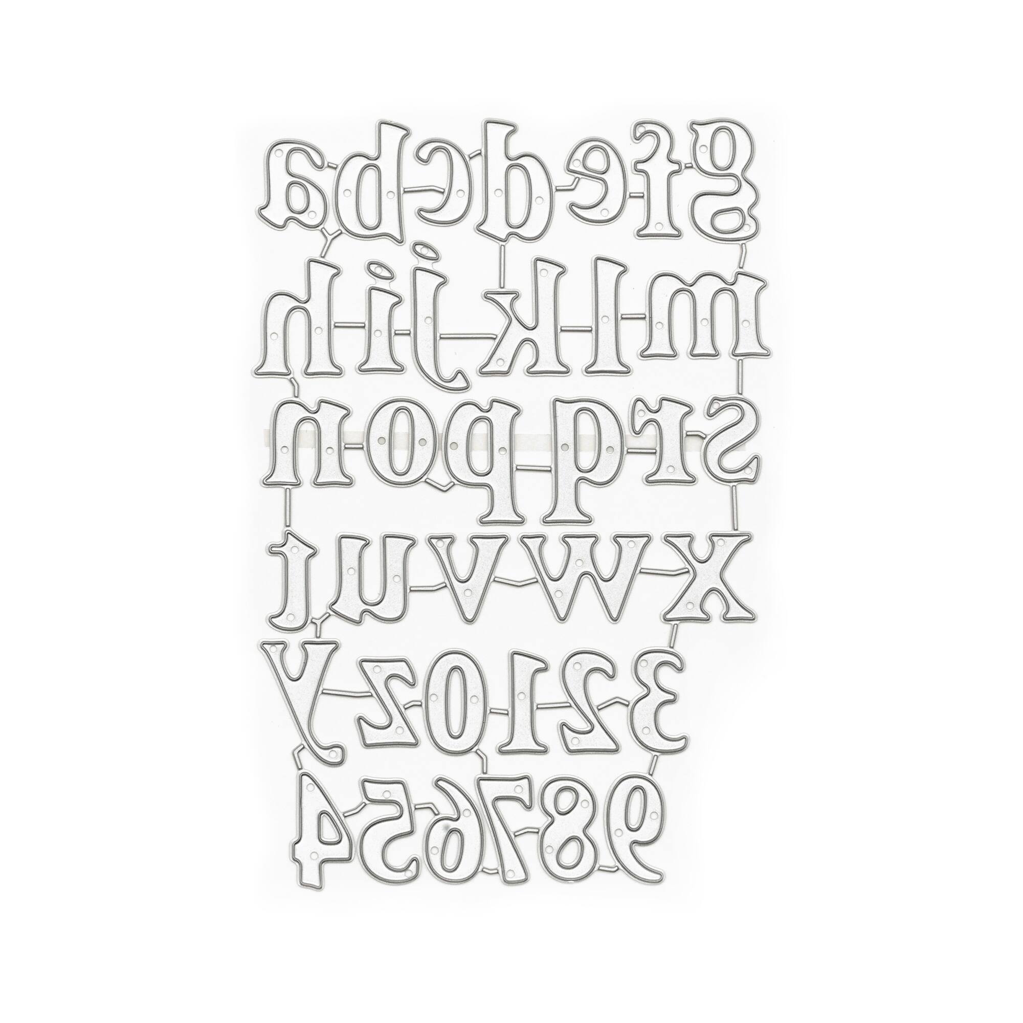 Alphabet & Number Cutting Die by Recollections™